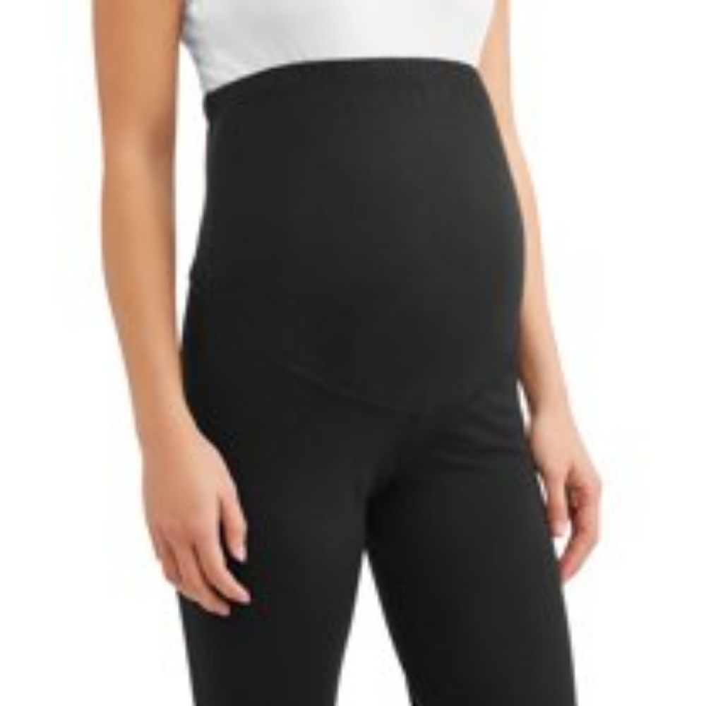 Black Maternity Yoga Pants
